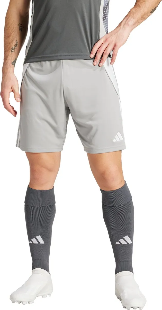 adidas Performance Tiro 24 Short - Heren - Grijs - XXL