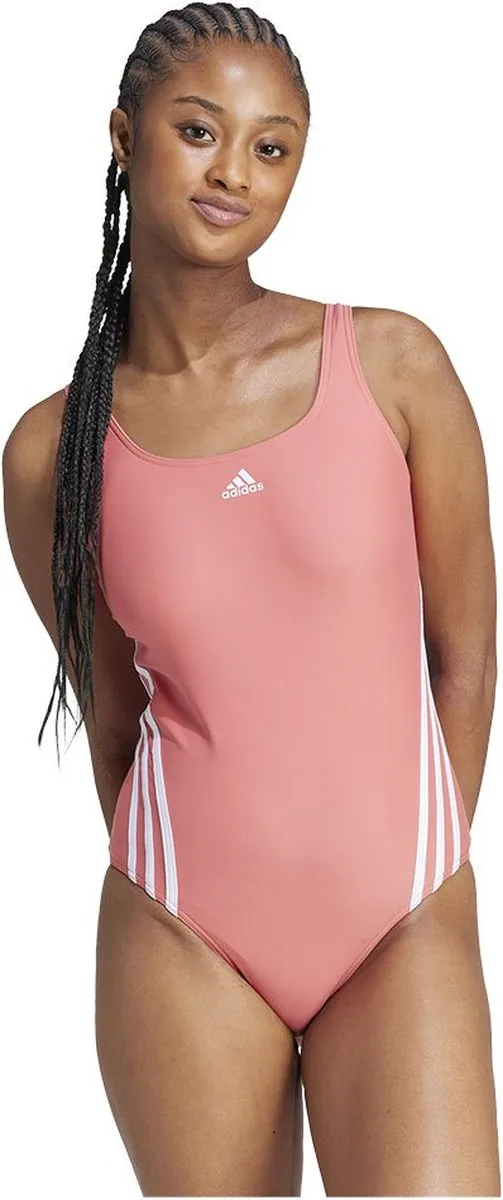 adidas 3-Stripes Badpak IQ3960 - Dames - Rood