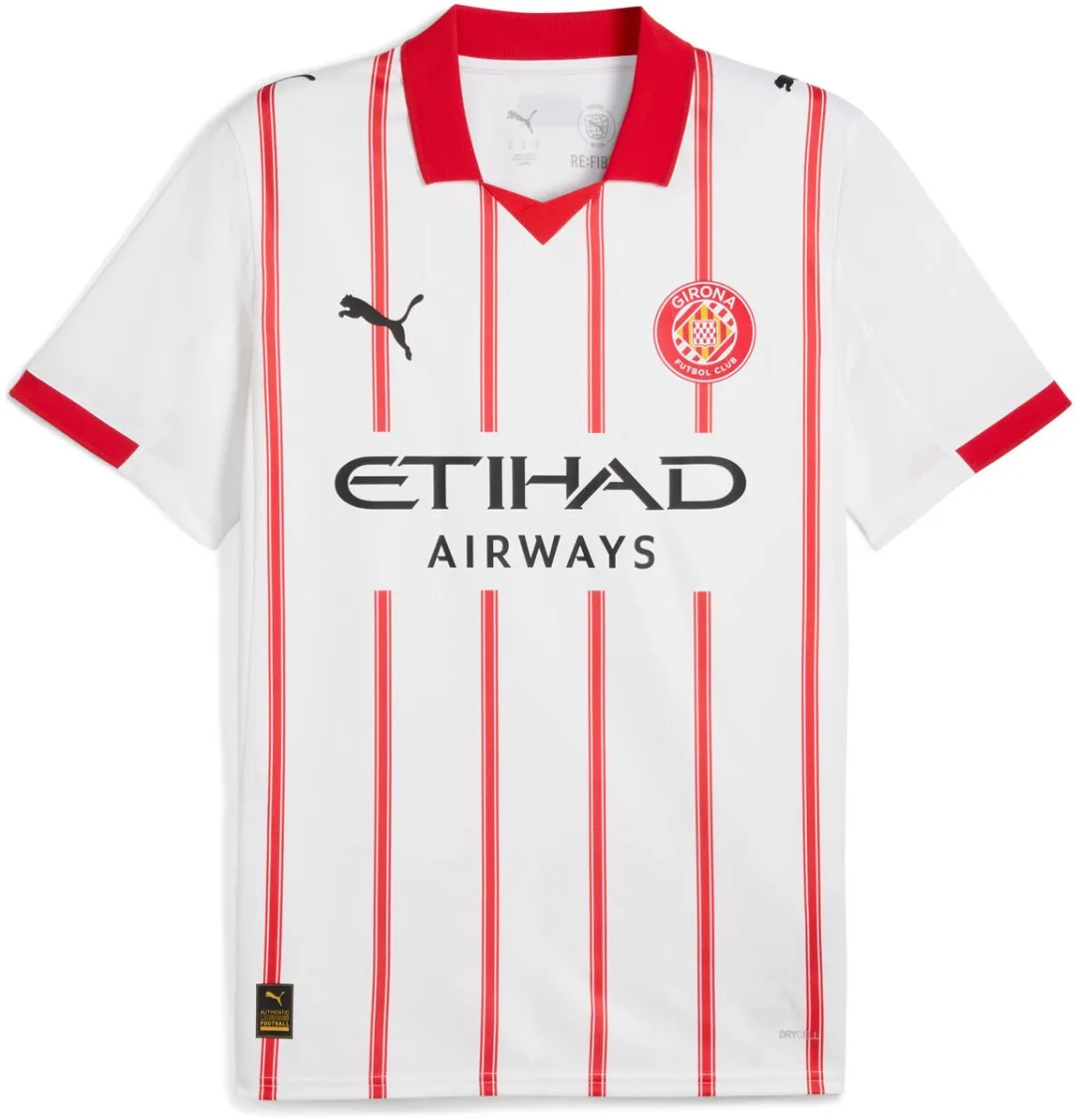 PUMA Thuisshirt Girona FC 2025/26 - XS - Wit