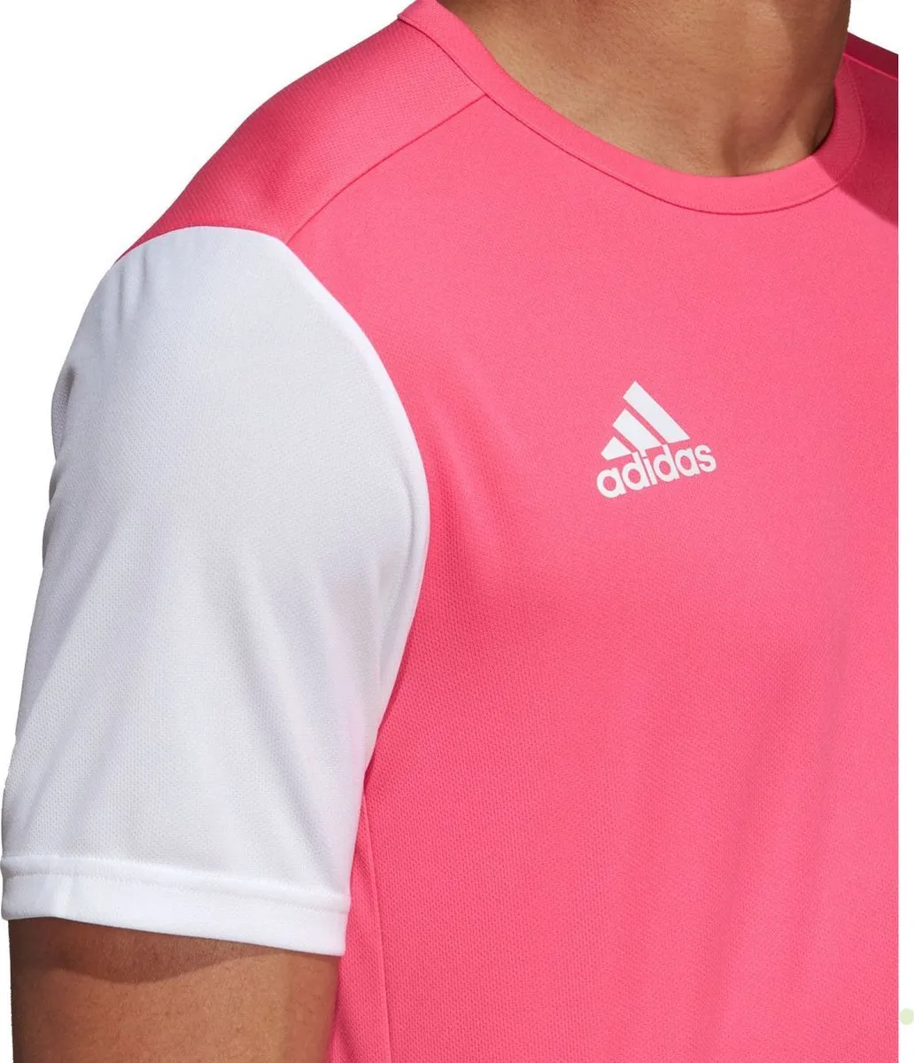 adidas Estro 19 Sportshirt DP3237 - XL - Roze/Wit