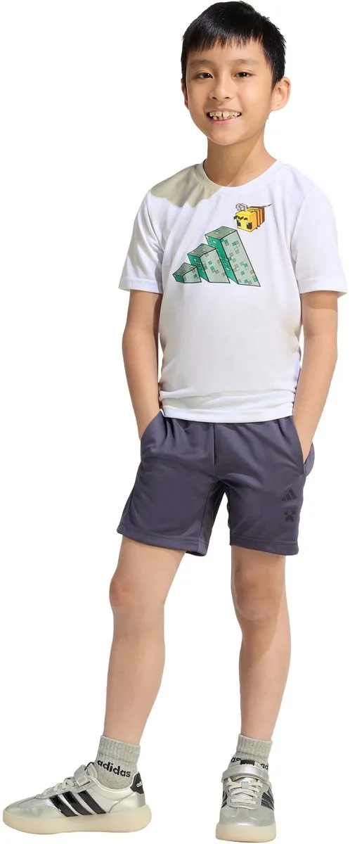 adidas Minecraft Training Joggingpak Wit