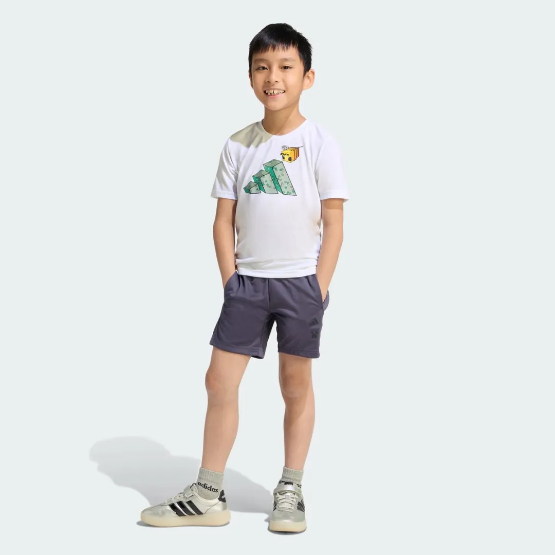 adidas Minecraft Training Joggingpak Wit - 98