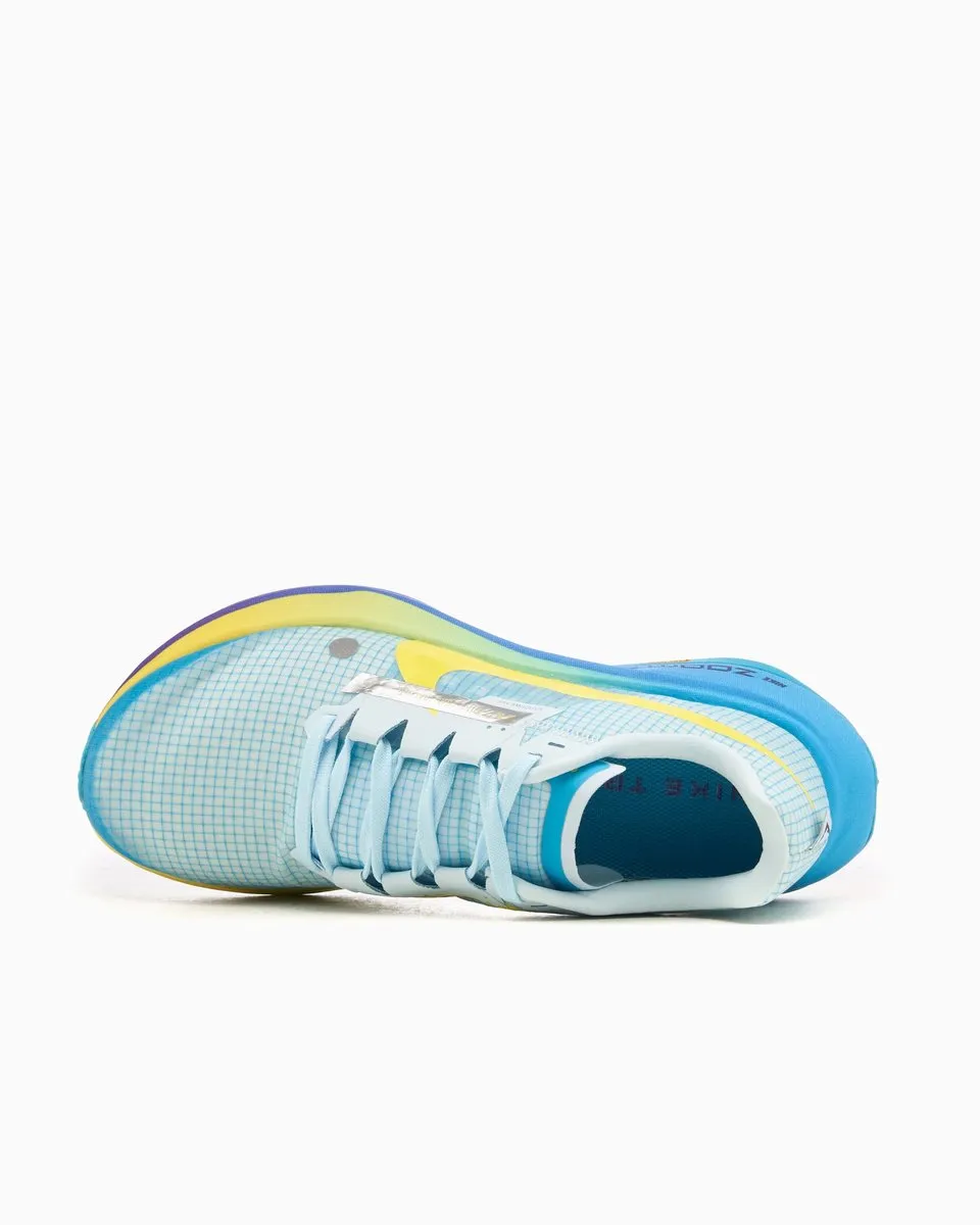 Nike ZoomX Ultrafly Trail - Maat 45 - Blauw/Geel