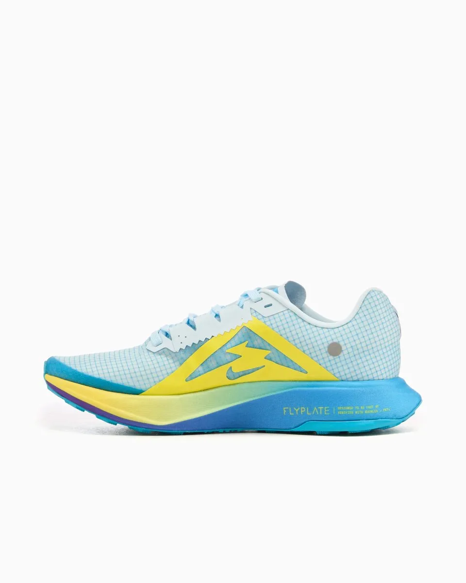 Nike ZoomX Ultrafly Trail - Maat 45 - Blauw/Geel