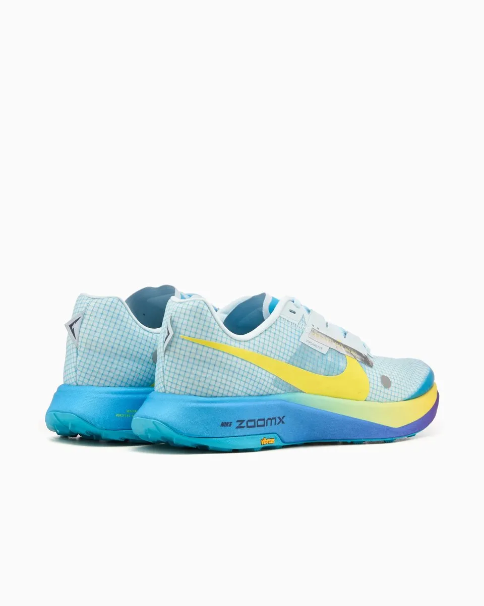 Nike ZoomX Ultrafly Trail - Maat 45 - Blauw/Geel