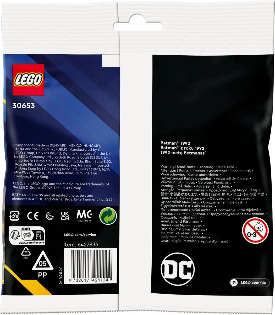 LEGO DC Batman 1992 30653 Polybag - 40 Stukken - Meerkleurig