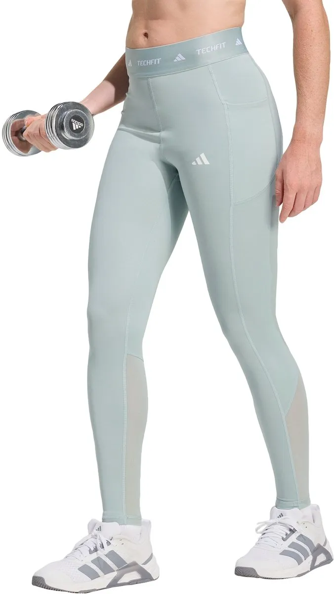 adidas Performance Techfit Stash Pocket Legging M - Groen
