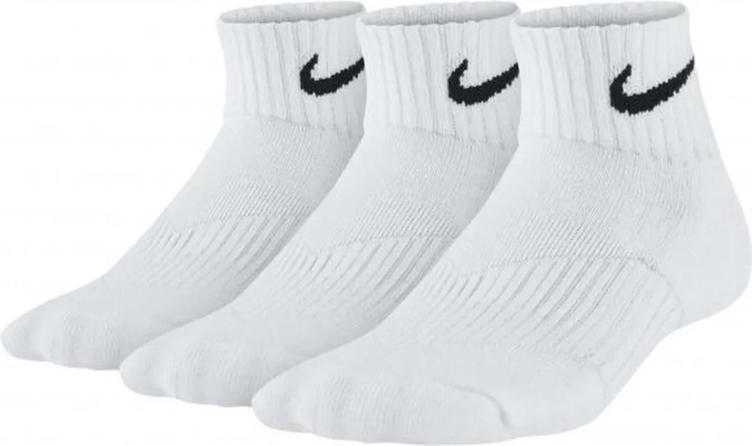 Nike 3PPK Yth Ctn SX4722-101 Sportsokken