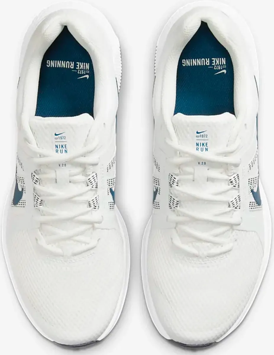 Nike Run Swift 2 Sportschoenen - Maat 41 - Wit/Blauw
