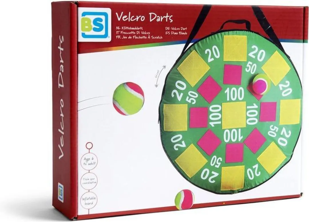 BS Toys Velcro Darts GA365 Dartbord Werpspel - 50cm