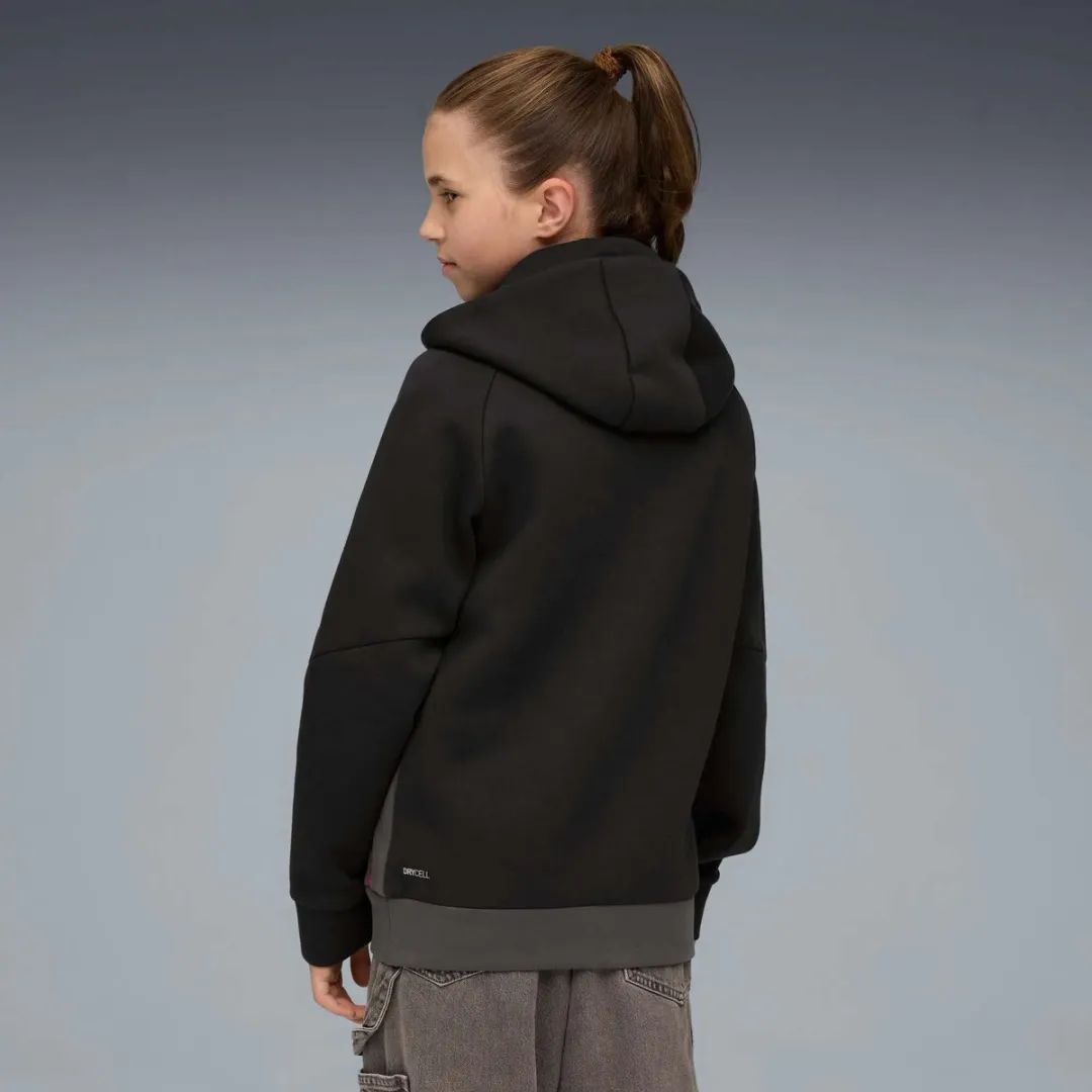 PUMA Pumatech FZ Hoodie Jr - 128 - Zwart