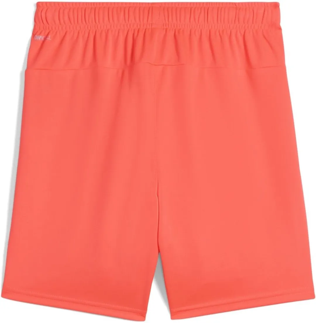 PUMA TeamGoal Shorts Jr 164 - Neon Sun/Black