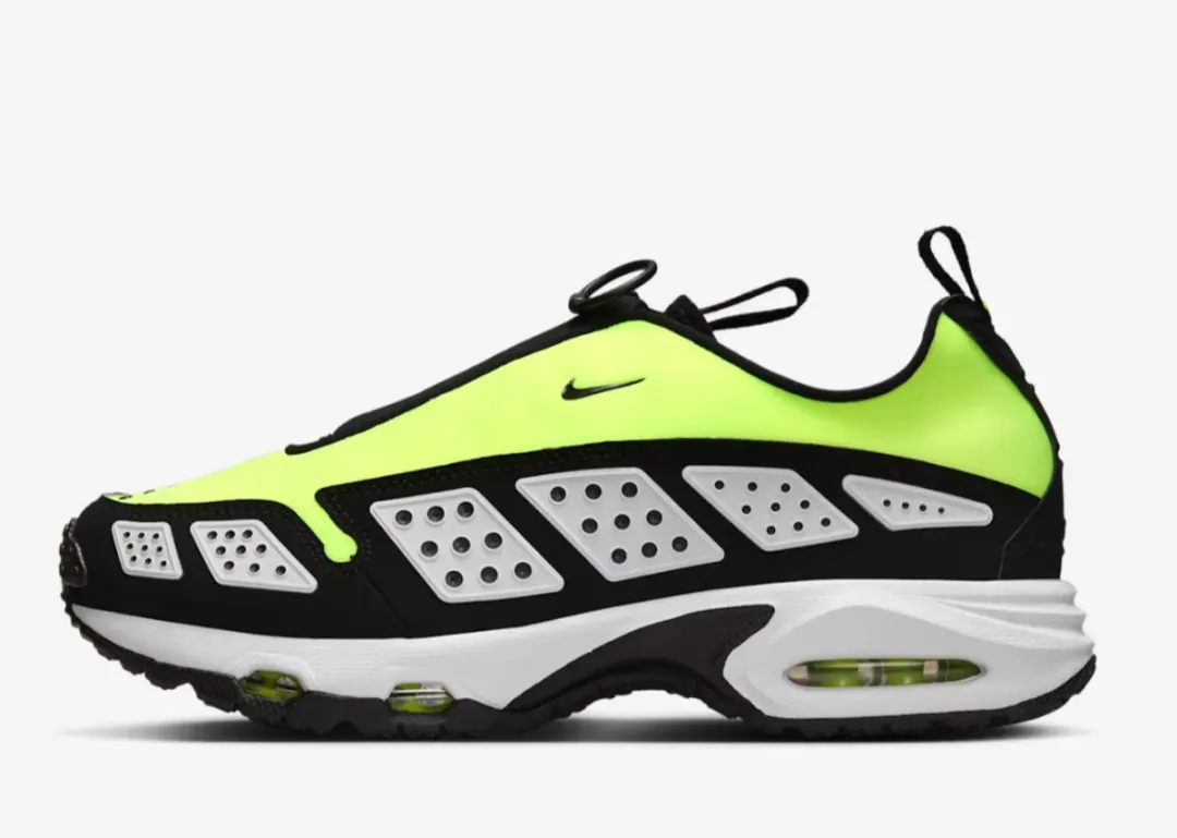 Nike Air Max SNDR Dames Sportschoenen FZ2068 700 - Maat 41 - Groen/Zwart