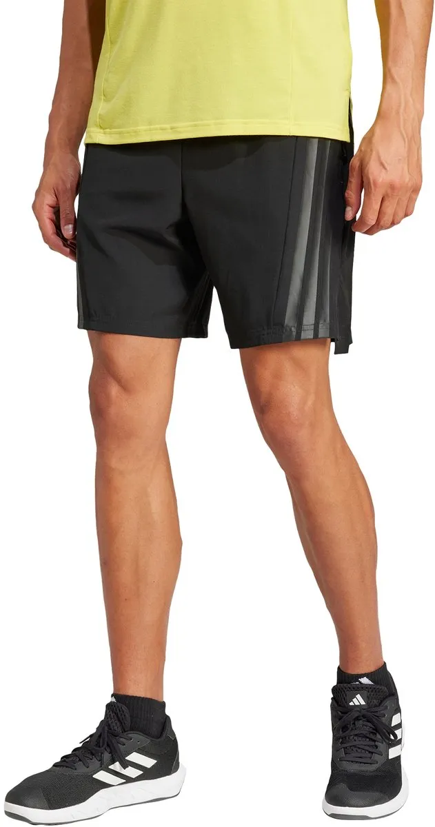 adidas Performance 3-Stripes Short JE5682 - Heren - L - Zwart