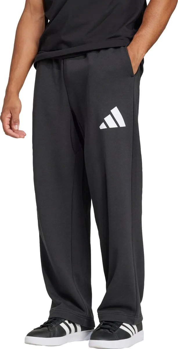 adidas Sportswear Essentials Wide Leg 3 Bar Logo Broek L