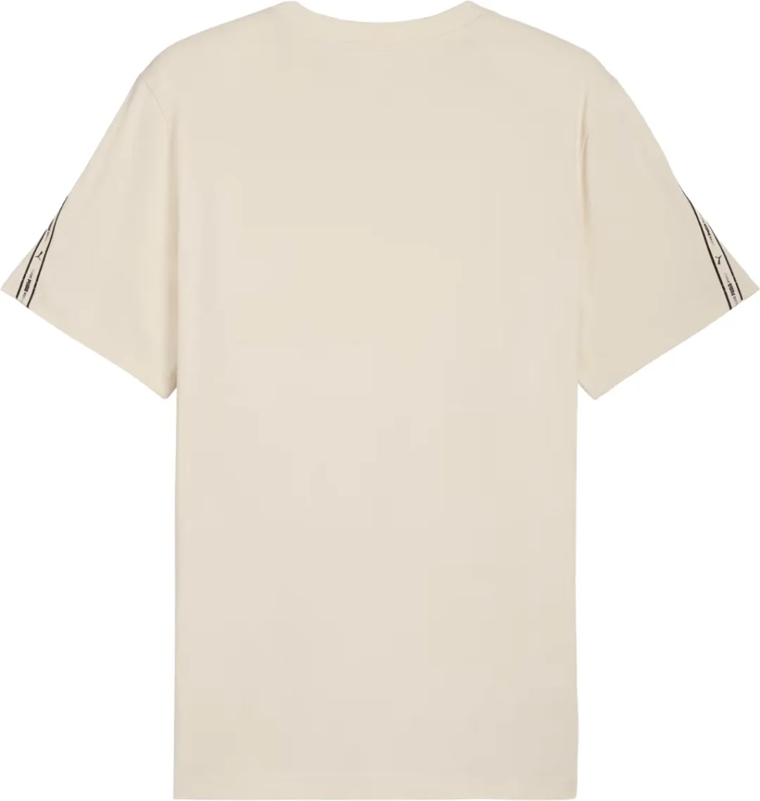 PUMA Tape Tee Heren - M - Beige