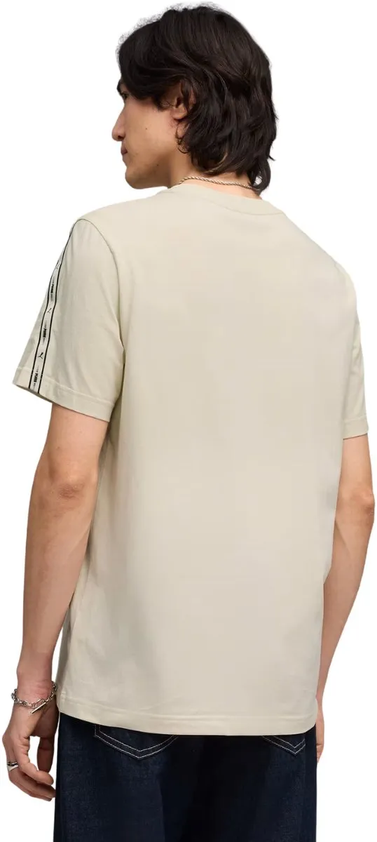 PUMA Tape Tee Heren - M - Beige