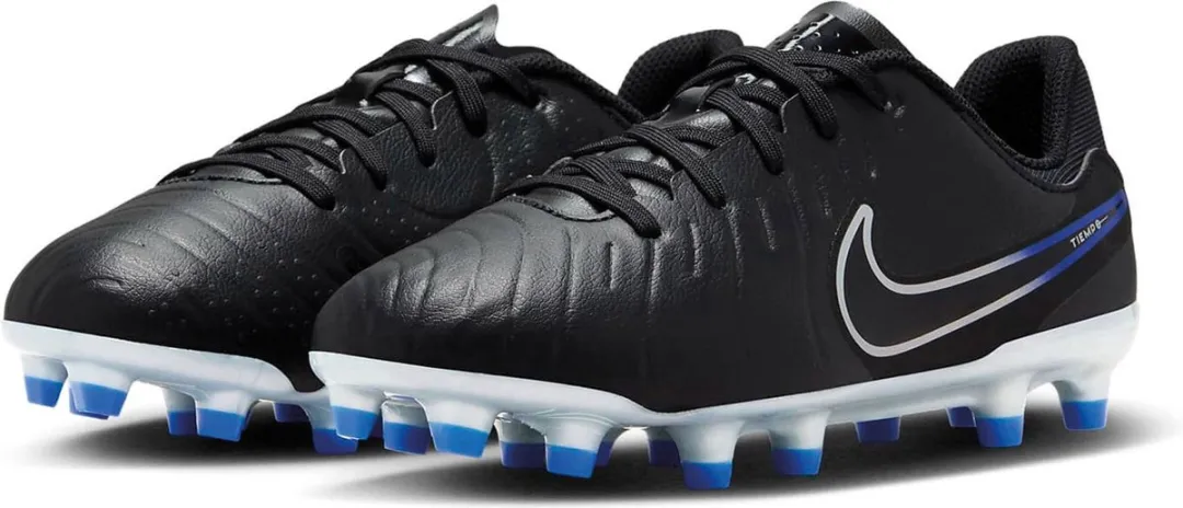 Nike Legend 10 Academy DV4348-040 Sportschoenen - Maat 38 - Zwart/Zilver