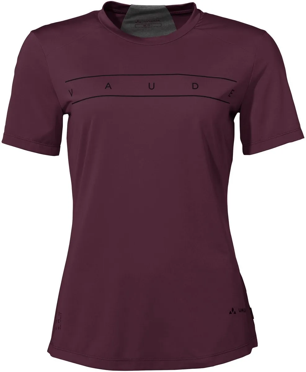 Vaude Qimsa Logo Shirt Dames Fietsshirt - Maat 38 - Agave - afbeelding 2 van 6