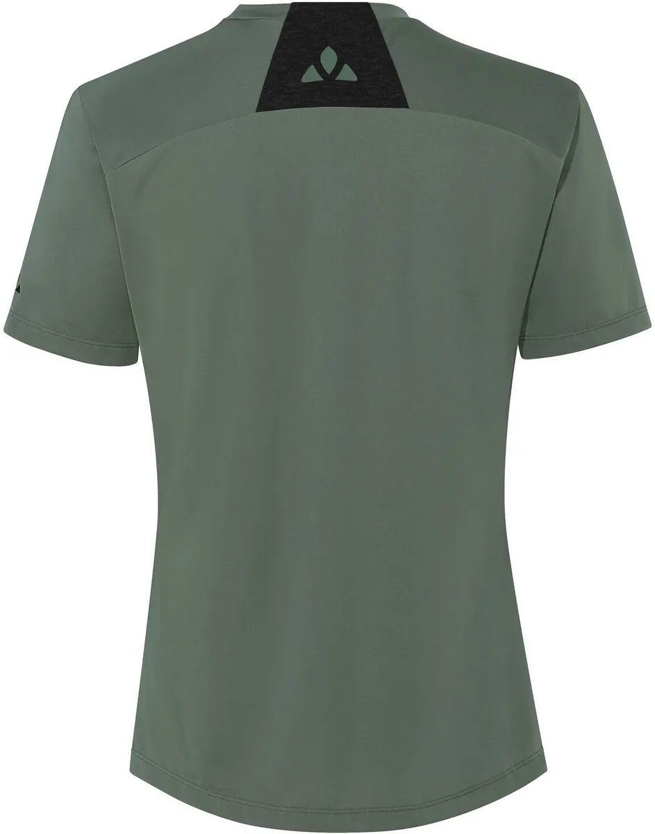 Vaude Qimsa Logo Shirt Dames Fietsshirt - Maat 38 - Agave - afbeelding 6 van 6