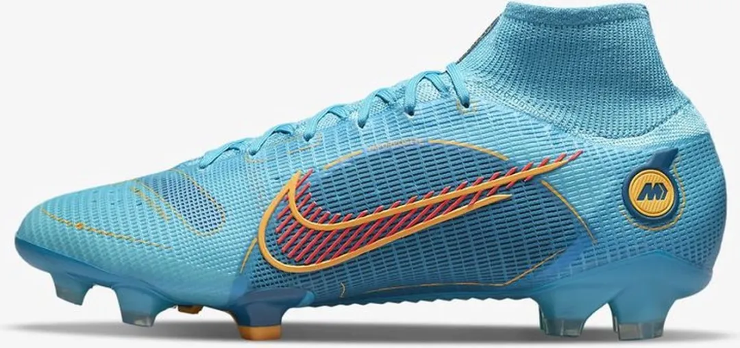 Nike Mercurial Superfly Elite FG Voetbalschoenen 46 - Zwart/Blauw