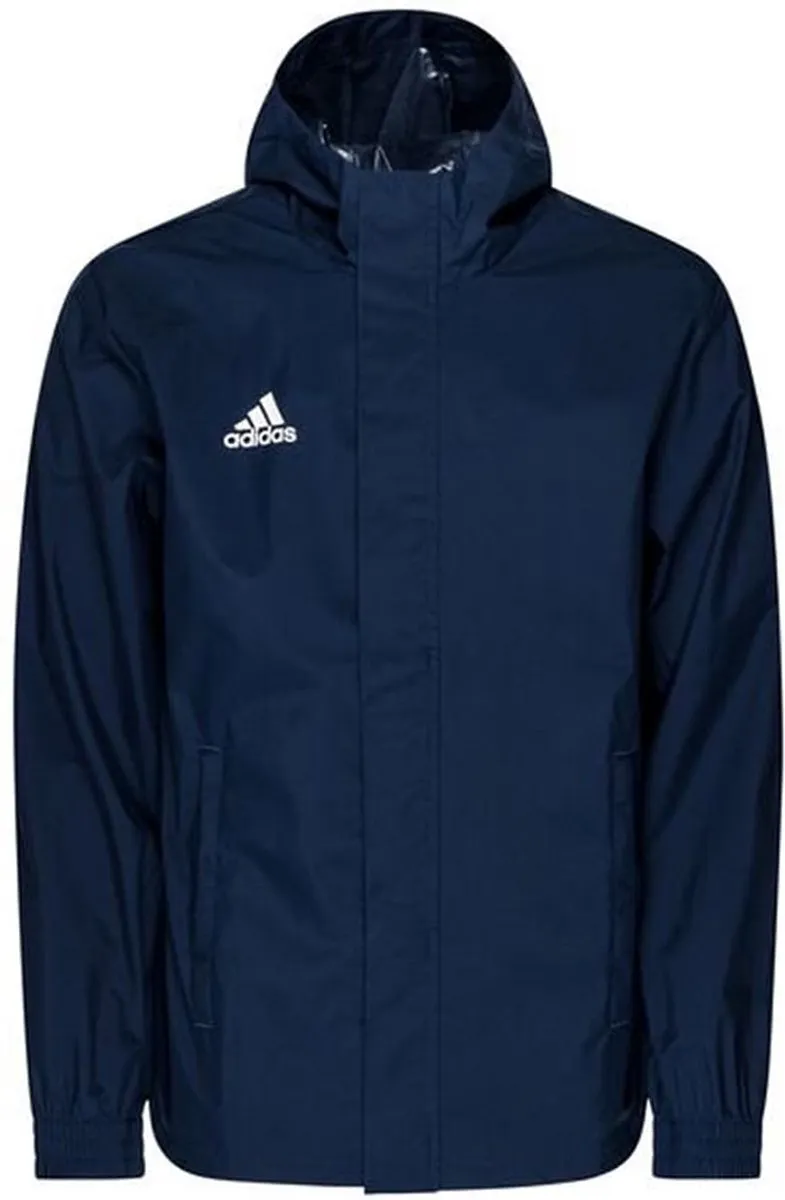 Adidas Entrada 22 All Weather Jacket Youth - 116 - Blauw - afbeelding 6 van 6