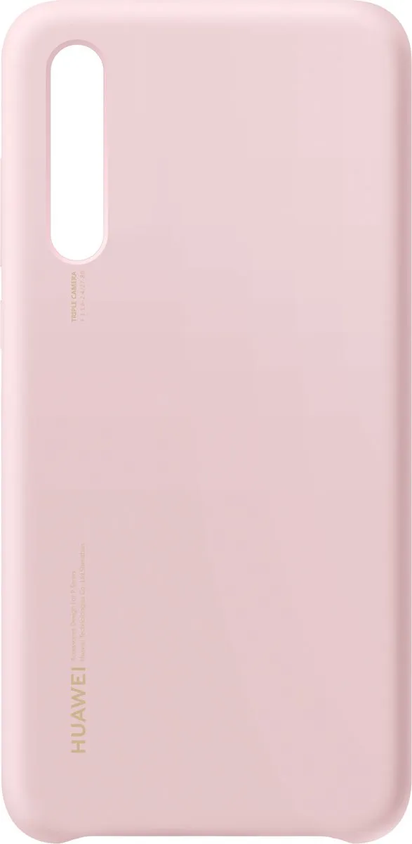 Huawei Silicon Hoesje P20 Pro - Roze - 51992380