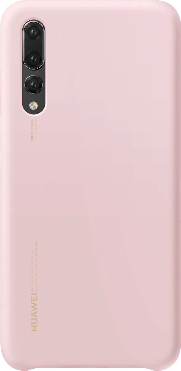 Huawei Silicon Hoesje P20 Pro - Roze - 51992380