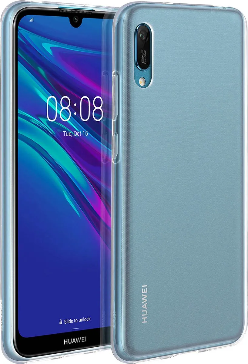 Huawei Y6 2019 Hoesje - Transparant - 51992910