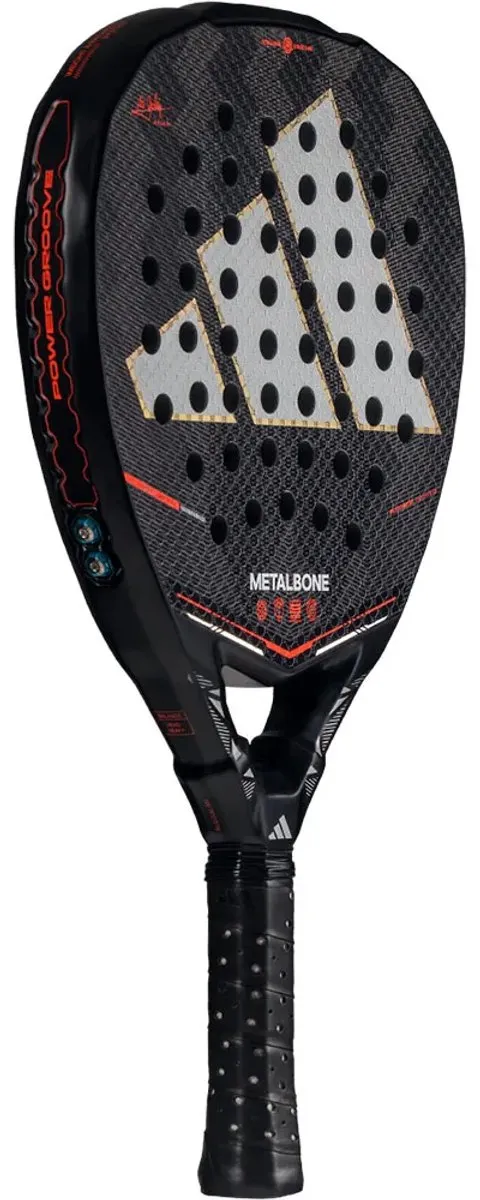 Adidas Metalbone 2026 Padelracket - Zwart/Rood L2