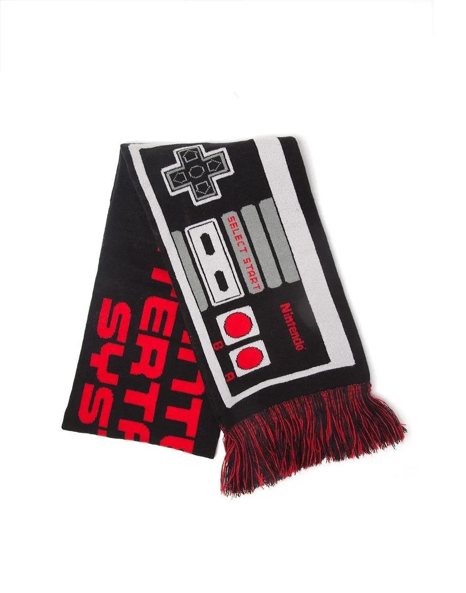 Nintendo Controller Knitted Sjaal