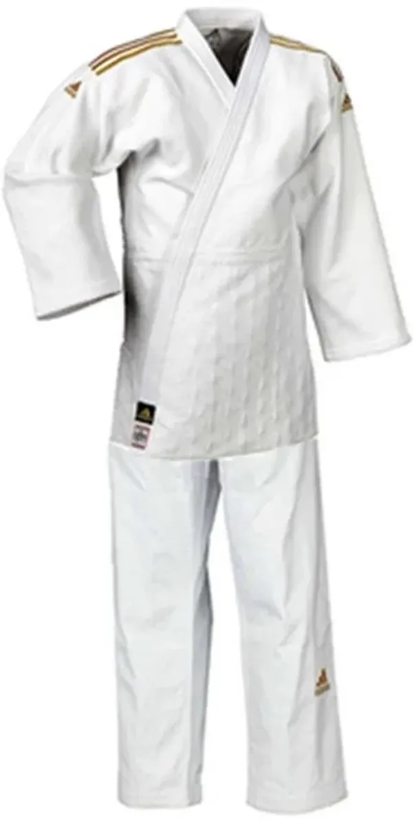 Adidas J350 Judopak - 140 - Wit/Goud