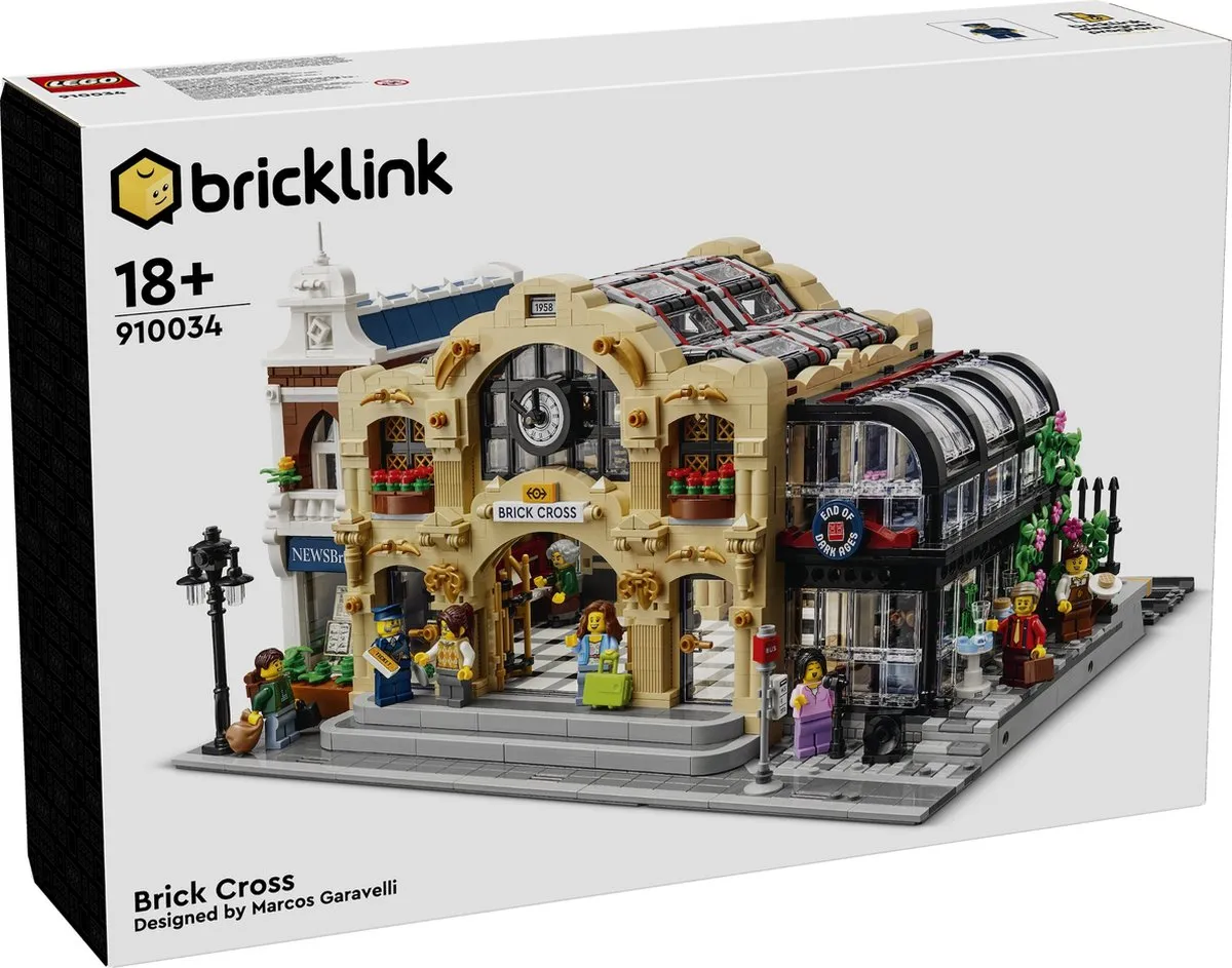LEGO Brick Cross Treinstation