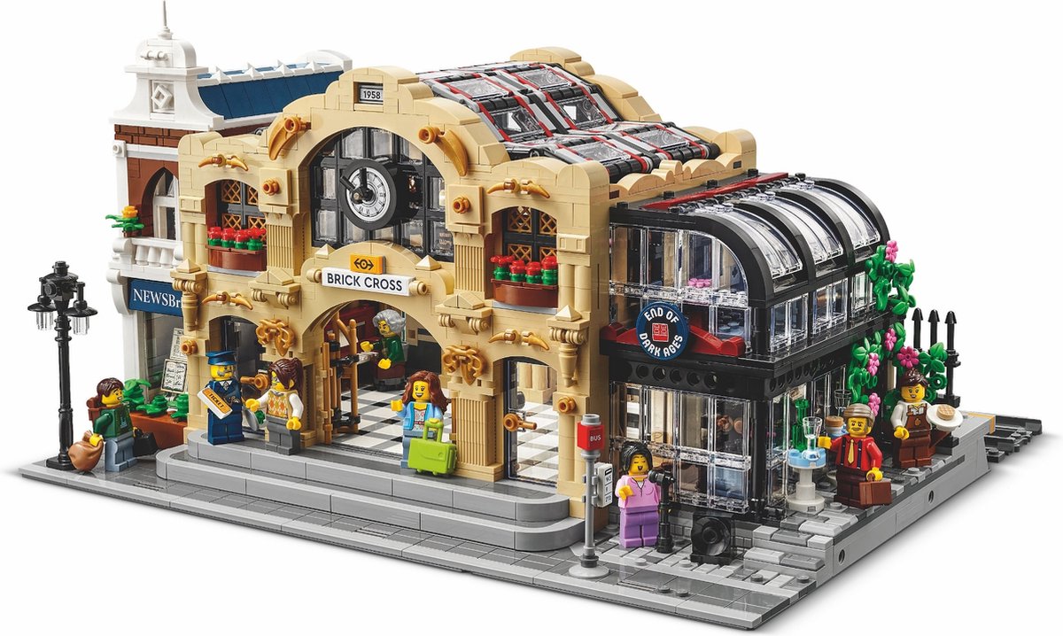 LEGO 910034 - Brick Cross Train Station (Treinstation van Brick Cross)