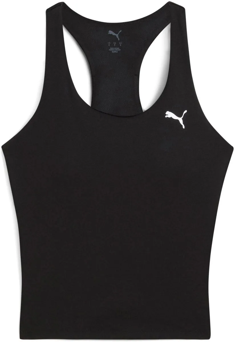 PUMA Tad Essentials 2-in-1 Tanktop Dames XS - Zwart