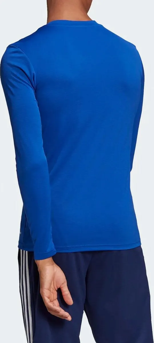 adidas Team Base Longsleeve GK9088 - XXL - Blauw/Wit