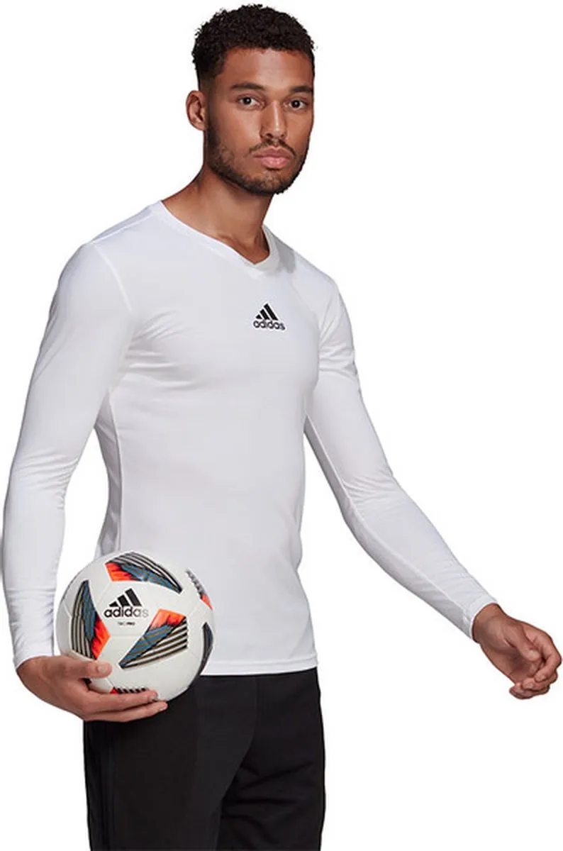 adidas Team Base Longsleeve GK9088 - XXL - Blauw/Wit