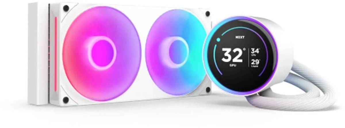 NZXT Kraken Elite 240 RGB RL-KR24E-W2 Koelset
