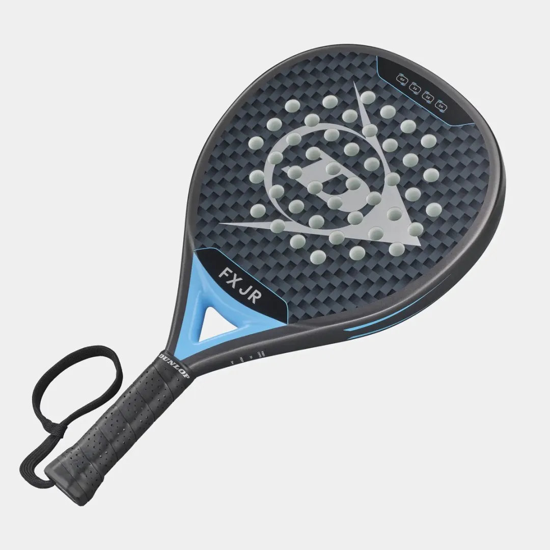 Dunlop D PDL 26 FX JR Padelracket - L0 - Cyaan/Black - afbeelding 6 van 6