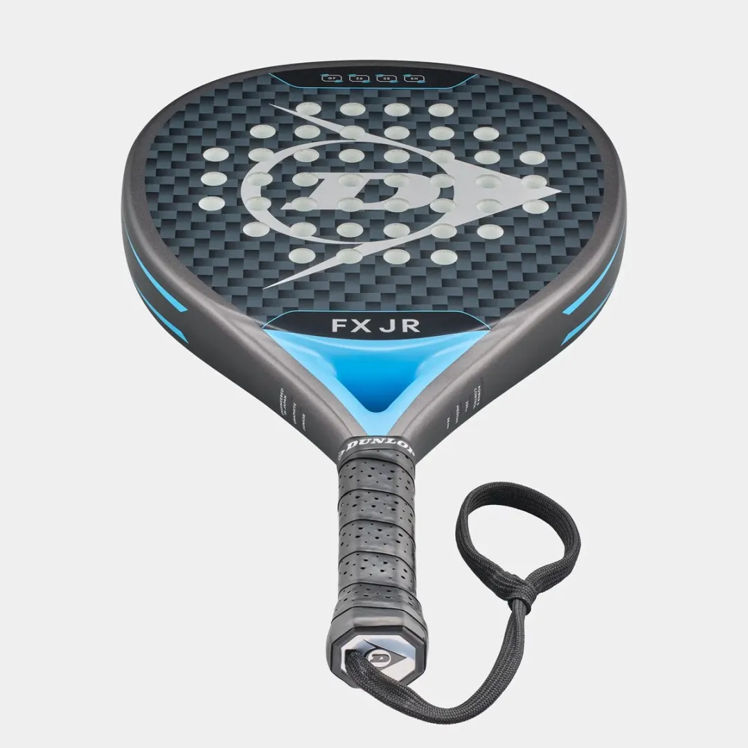 Dunlop D PDL 26 FX JR Padelracket - L0 - Cyaan/Black