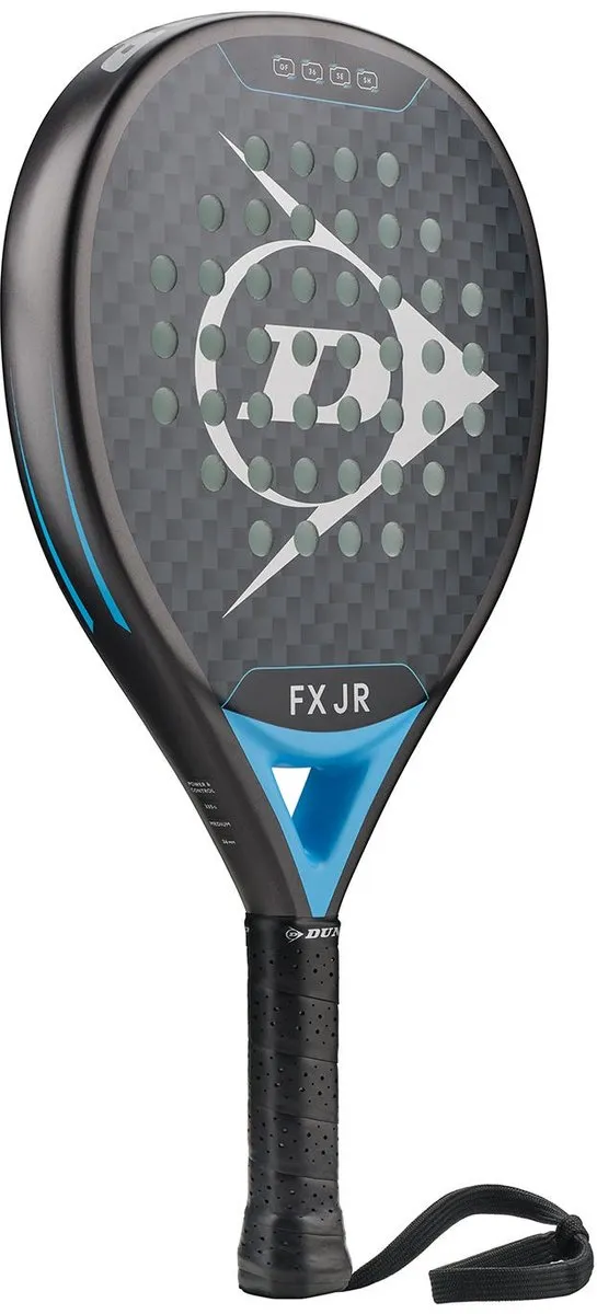 Dunlop D PDL 26 FX JR Padelracket - L0 - Cyaan/Black
