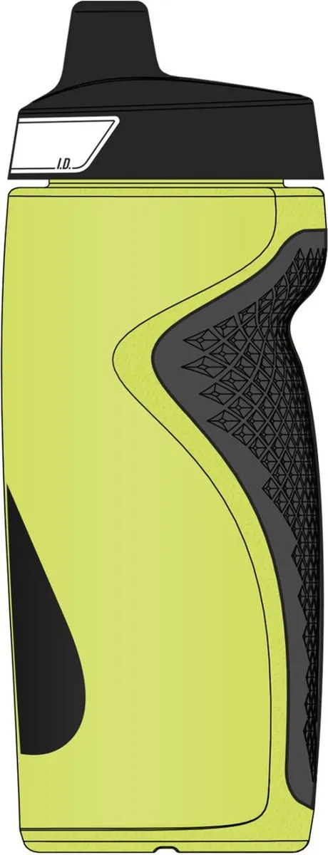 Nike Refuel Bottle Grip Bidon 700ml - Groen/Zwart