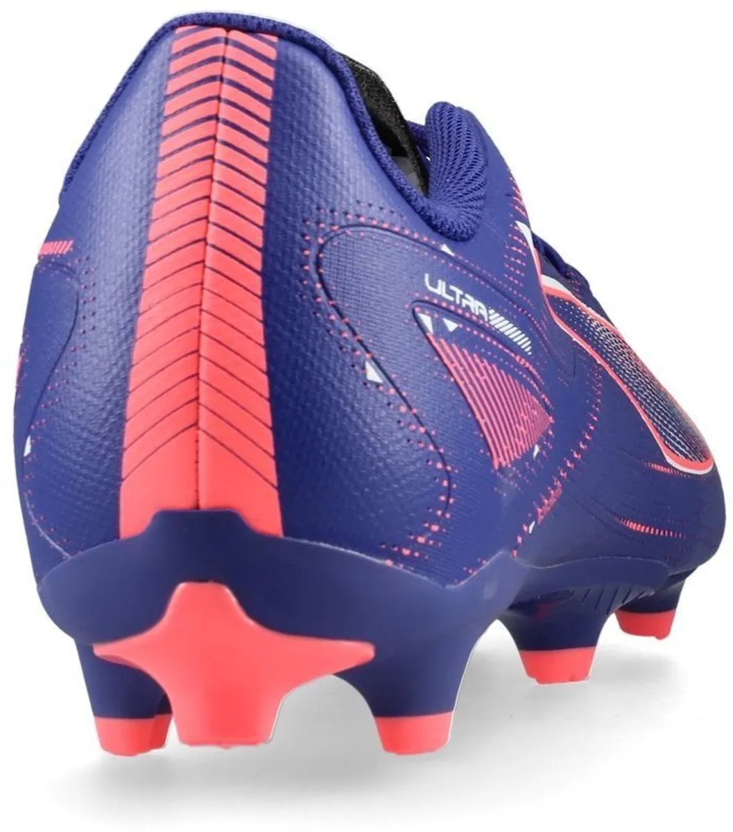 PUMA Ultra 5 Play Voetbalschoenen 43 - Gras - Paars/Orange/Wit