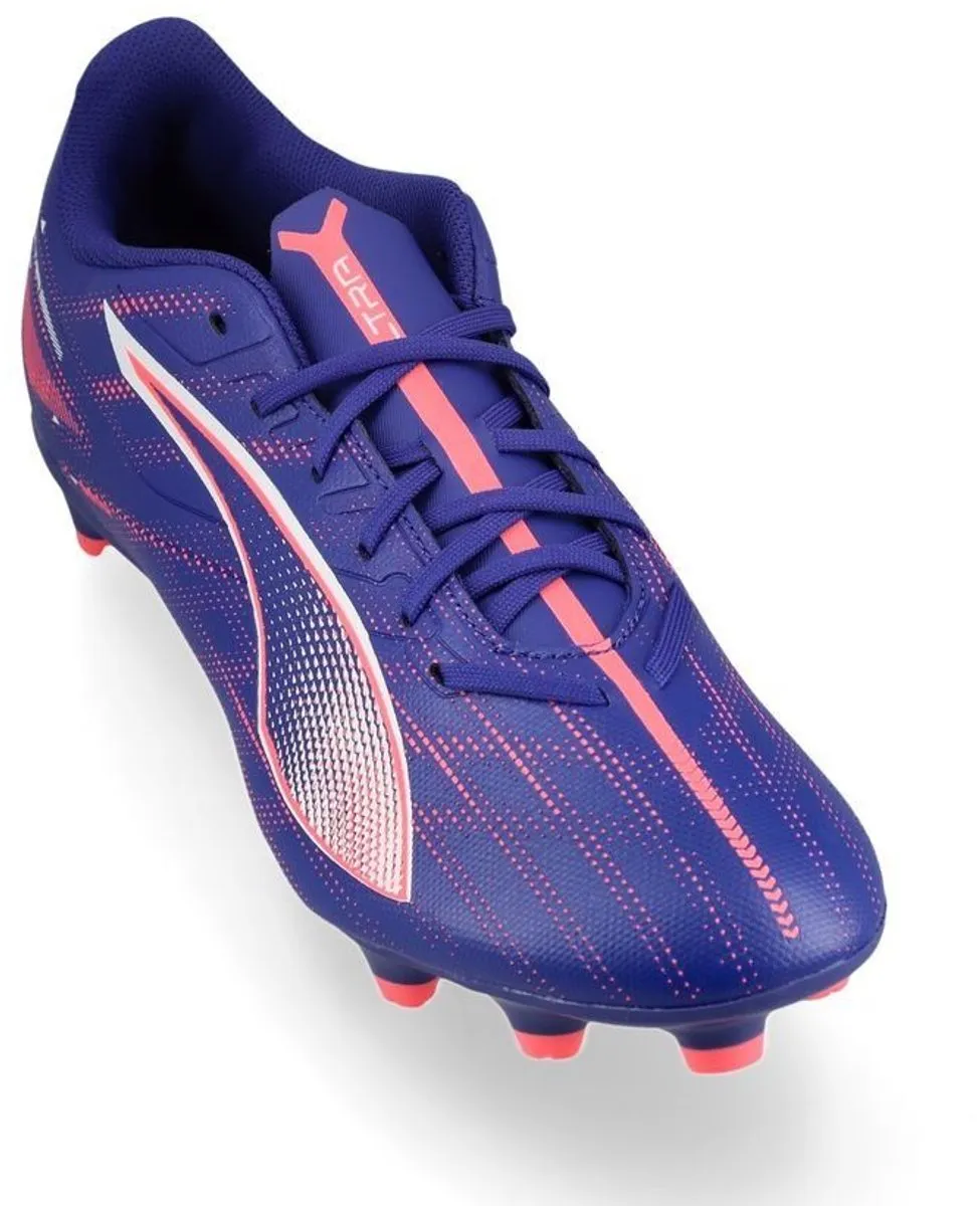 PUMA Ultra 5 Play Voetbalschoenen 43 - Gras - Paars/Orange/Wit - afbeelding 6 van 6