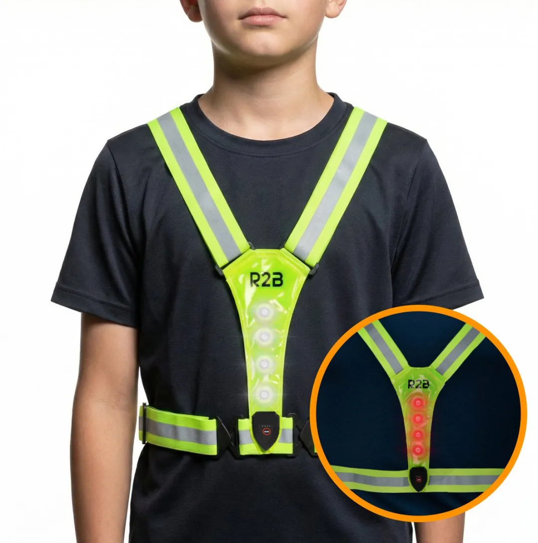 R2B Hardloopvest met Verlichting