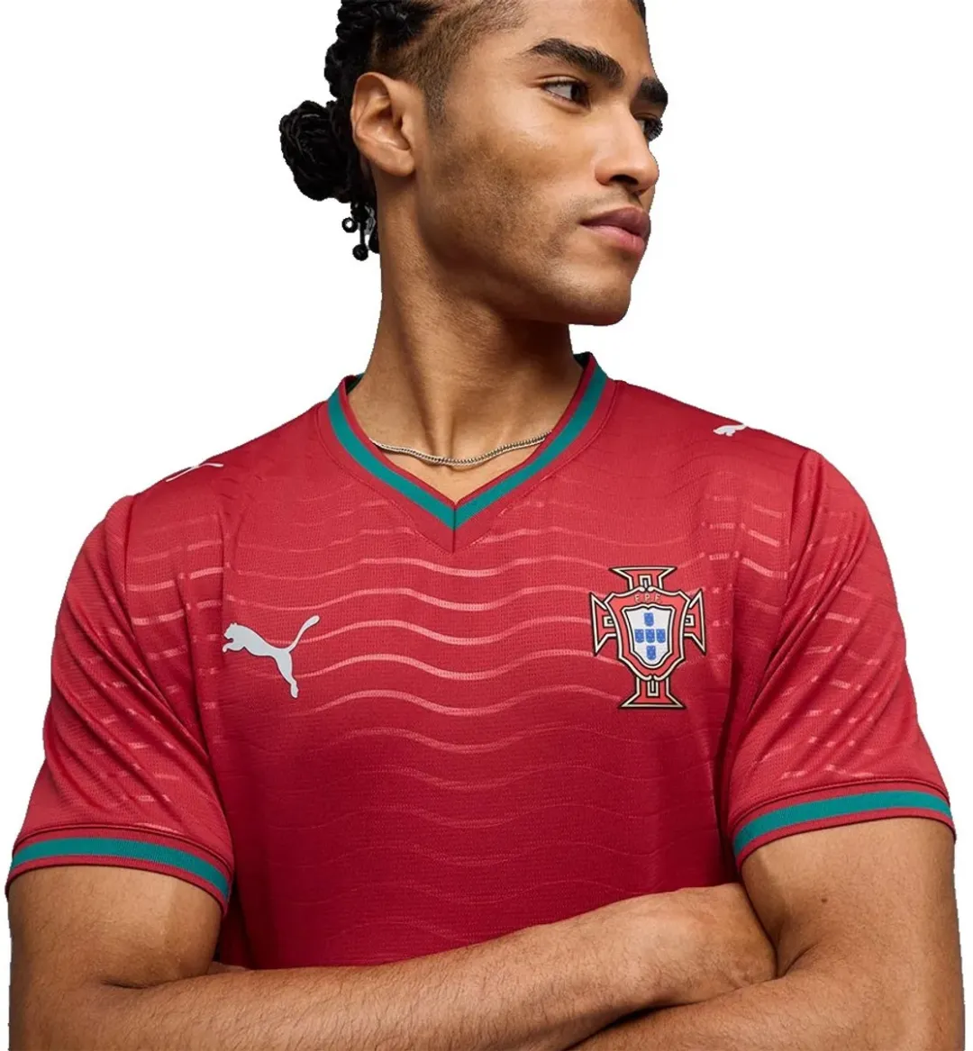 PUMA Portugal 25/26 Thuis T-shirt - Rood - 2XL