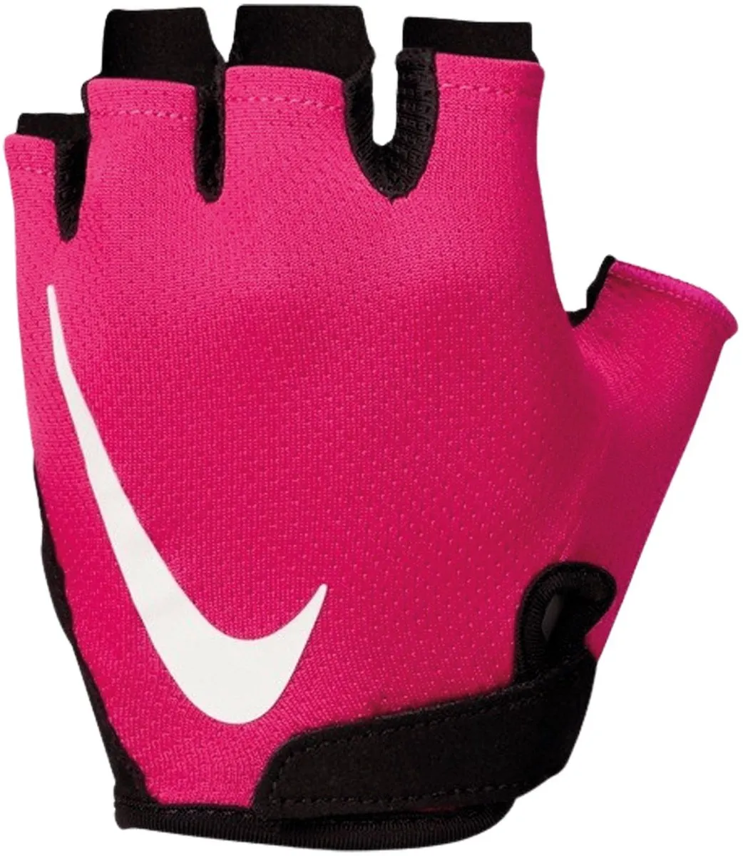 Nike Gym Essential FG 2.0 Fitnesshandschoenen L - Roze/Zwart/Wit