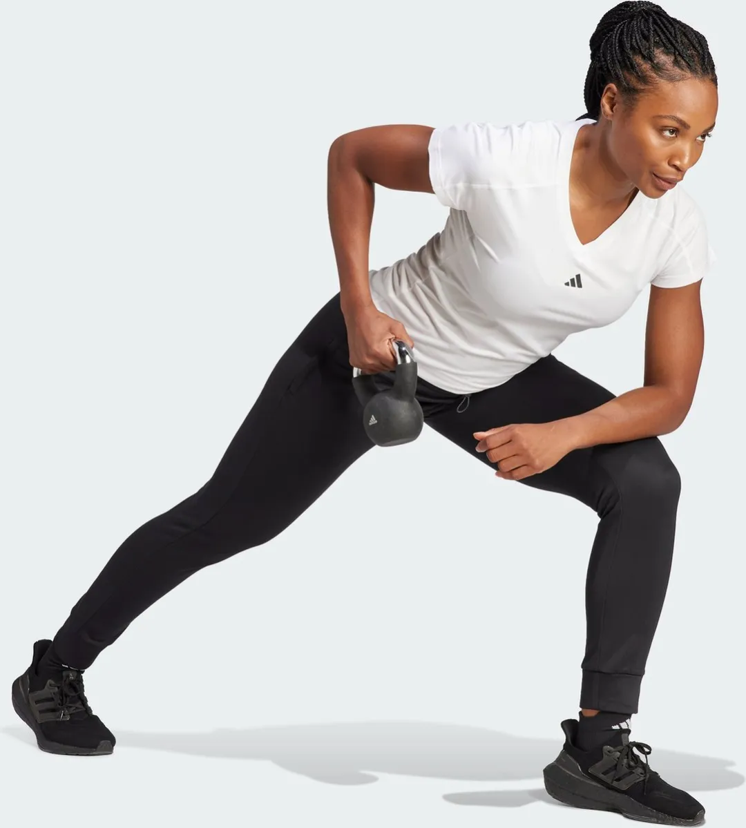 adidas AEROREADY Game and Go Joggingbroek L - Zwart