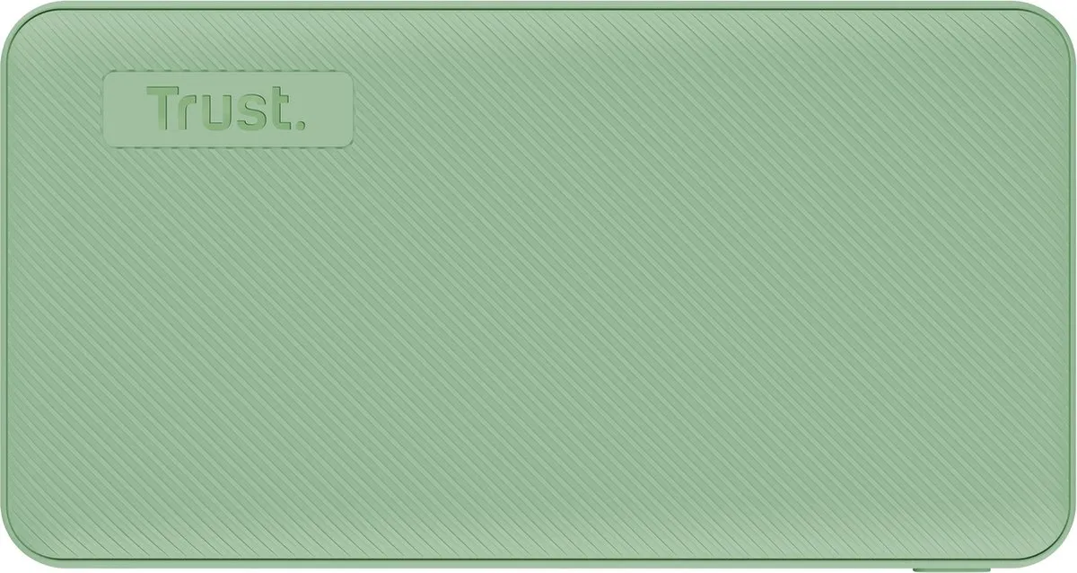 Trust Primo Powerbank 25029 - 10000mAh - USB A/USB C - Groen