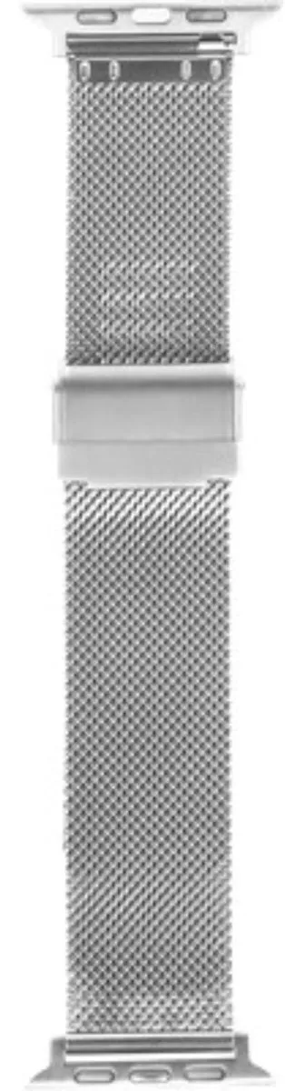 Just in Case Apple Watch Bandje Silksteel - 44/45/46/49mm - Zilver - afbeelding 5 van 6